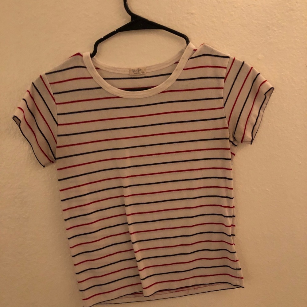 Brandy striped tee!